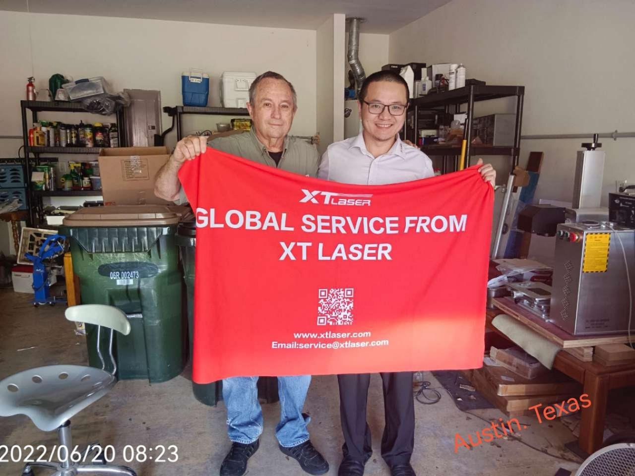 Bezstarostný servis, začnite od nového dňa XTlaser After-sales Global Service Line American Station