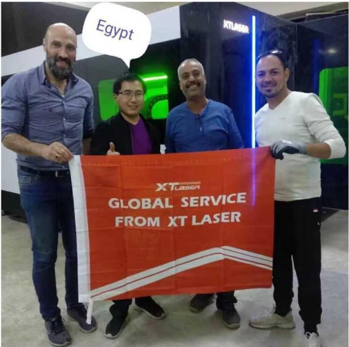 Bezstarostný servis začína od nového dňa XTlaser Po predaji Global Service Line Pakistan Station